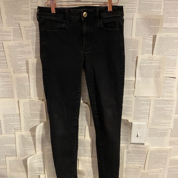 Black American Eagle jeans - Picture 1 of 4